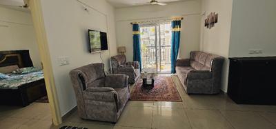 Hall Image of 1120 Sq.ft 3 BHK Apartment / Flat for rent in SNN Raj Serenity Phase 2, Akshayanagar Bengaluru for Rs. 46000