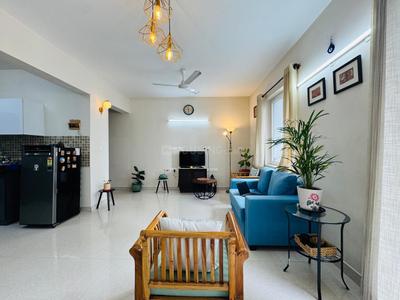 Hall Image of 1170 Sq.ft 2 BHK Apartment / Flat for rent in SJR Blue Waters, Parappana Agrahara Bengaluru for Rs. 52000