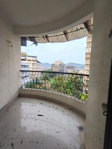 Balcony Image of 1600 Sq.ft 3 BHK Apartment / Flat for rent in Shraddha Intop Heights, Airoli Navi Mumbai for Rs. 65000