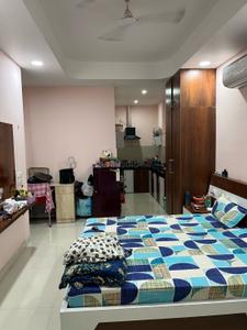 Bedroom Image of 300 Sq.ft 1 RK Studio for rent in Sector 46 Gurgaon for Rs. 21500