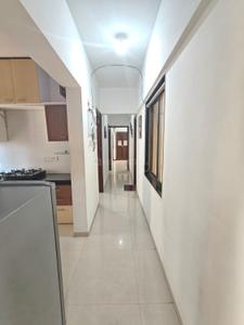 Kitchen Image of 1500 Sq.ft 3 BHK Apartment / Flat for rent in Ekta Greenville, Pathardi Phata Nashik for Rs. 23000