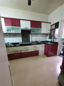 Kitchen Image of 1050 Sq.ft 2 BHK Apartment / Flat for rent in Lunkad Amazon, Viman Nagar Pune for Rs. 52000