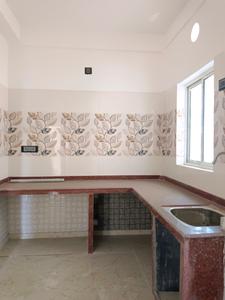 Kitchen Image of 1075 Sq.ft 3 BHK Apartment / Flat for sale in Naktala Kolkata for Rs. 6500000