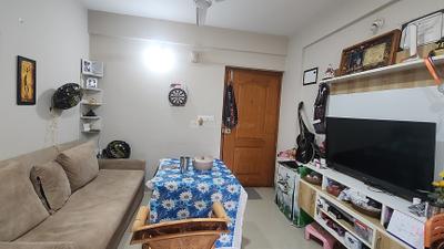 Living Room Image of 711 Sq.ft 2 BHK Apartment / Flat for sale in Icon Happy Living, Electronic City Bengaluru for Rs. 6900000