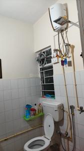 Bathroom Image of 500 Sq.ft 1 BHK Apartment / Flat for sale in Shrachi Greenwood Park Extension, New Town Kolkata for Rs. 5000000
