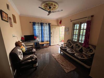 Hall Image of 800 Sq.ft 2 BHK Independent House for rent in Doddabidrakallu Bengaluru for Rs. 12000