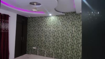 Bedroom Image of 1100 Sq.ft 3 BHK Builder Floor for rent in Dwarka Mor New Delhi for Rs. 15000