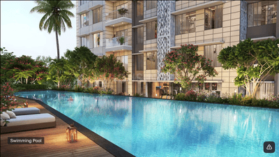 Image of 611 Sq.ft 1 BHK Apartment / Flat for sale in Kalpataru Vivant, Jogeshwari East, Mumbai for Rs. 13600000