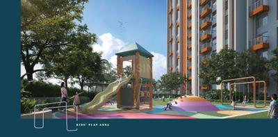 Image of 1303 Sq.ft 3 BHK Apartment / Flat for sale in DTC Skyler, Joka, Kolkata for Rs. 9400000