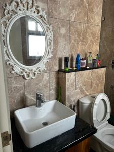 Bathroom Image of 1085 Sq.ft 2 BHK Apartment / Flat for rent in Prestige Jindal City, Anchepalya Bengaluru for Rs. 45000