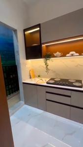Kitchen Image of 560 Sq.ft 1 BHK Apartment / Flat for sale in Rajgad by Bhagwati Haware Wing D, Dombivli East Thane for Rs. 3100000