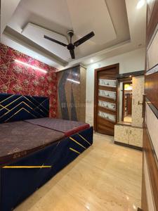 Bedroom Image of 600 Sq.ft 2 BHK Builder Floor for rent in Guru Ji Vipin Garden, Dwarka Mor New Delhi for Rs. 20000