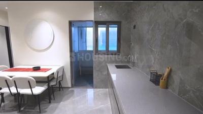 Kitchen Image of 1400 Sq.ft 2 BHK Apartment / Flat for sale in The Amber, Jagatpur Ahmedabad for Rs. 6300000