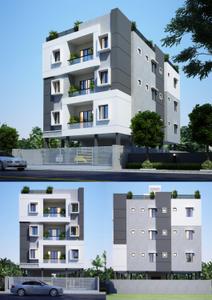 Image of 882 Sq.ft 2 BHK Apartment / Flat for sale in Velachery, Chennai for Rs. 8555400