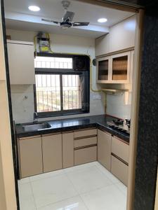 Kitchen Image of 910 Sq.ft 2 BHK Apartment / Flat for rent in Shree Savali, Thane West Thane for Rs. 30000