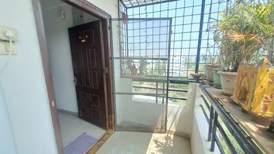 Balcony Image of 1500 Sq.ft 3 BHK Apartment / Flat for sale in Kapra Secunderabad for Rs. 6800000