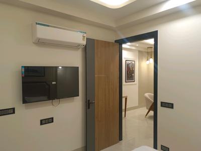 Bedroom Image of 600 Sq.ft 1 BHK Builder Floor for rent in DLF Moulsari Enclave, DLF Phase 3 Gurgaon for Rs. 31500