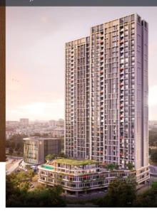 Image of 733 Sq.ft 1 BHK Apartment / Flat for sale in Shelar Supremus, Kalyan West, Kalyan for Rs. 7500000