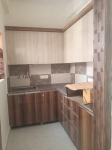 Kitchen Image of 750 Sq.ft 1.5 BHK Builder Floor for rent in Sector 63 A Noida for Rs. 18000