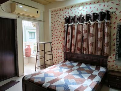 Bedroom Image of 1260 Sq.ft 2 BHK Apartment / Flat for sale in Shukan River View, Hansol Ahmedabad for Rs. 6100000