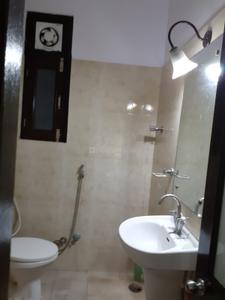 Bathroom Image of 350 Sq.ft 1 RK Builder Floor for rent in Pulla Bhuwana Udaipur for Rs. 11999