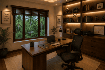 Bedroom Image of 2000 Sq.ft 3 BHK Independent House for sale in Amalanagar Thrissur for Rs. 11800000