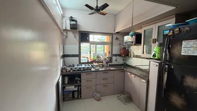 Kitchen Image of 598 Sq.ft 1 BHK Apartment / Flat for sale in Siddhi Highland Park, Thane West Thane for Rs. 10000000