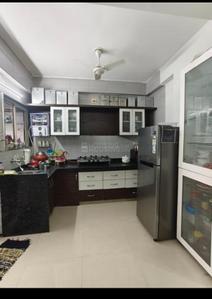 Kitchen Image of 1000 Sq.ft 3 BHK Apartment / Flat for rent in Vasna Ahmedabad for Rs. 30000
