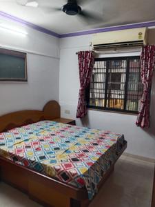 Bedroom Image of 1350 Sq.ft 3 BHK Apartment / Flat for rent in Prajapati Park, Kopar Khairane Navi Mumbai for Rs. 58000