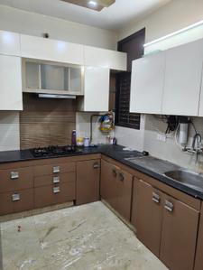 Kitchen Image of 1400 Sq.ft 3 BHK Builder Floor for rent in Tagore Garden Extension New Delhi for Rs. 45000