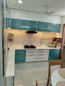 Kitchen Image of 1750 Sq.ft 3 BHK Apartment / Flat for sale in Kamnath Sepal Azalea, Shilaj Ahmedabad for Rs. 10000000