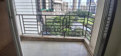 Balcony Image of 900 Sq.ft 2 BHK Apartment / Flat for rent in Ghansoli Navi Mumbai for Rs. 55000