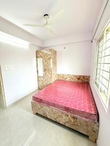 Bedroom Image of 590 Sq.ft 1 BHK Builder Floor for rent in BTM Layout Bengaluru for Rs. 21000