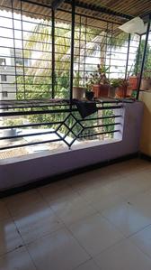 Balcony Image of 750 Sq.ft 1 BHK Apartment / Flat for rent in Dhanori Pune for Rs. 17500