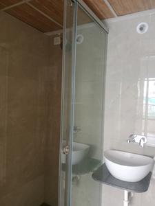 Common Bathroom Image of 1470 Sq.ft 3 BHK Apartment / Flat for sale in Abhinav Pebbles Urbania, Bavdhan Pune for Rs. 13050000