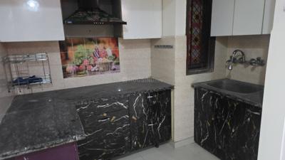 Kitchen Image of 915 Sq.ft 3 BHK Builder Floor for rent in Palam New Delhi for Rs. 21500