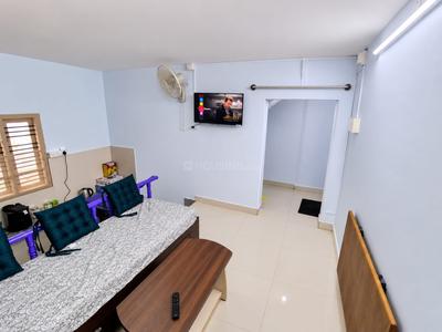 Bedroom Image of 450 Sq.ft 1 BHK Independent House for rent in Sanjaynagar Bengaluru for Rs. 45000