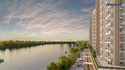 Image of 1058 Sq.ft 2 BHK Apartment / Flat for sale in Puravankara Silversands, Mundhwa, Pune for Rs. 11000000