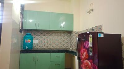 Kitchen Image of 260 Sq.ft 1 RK Builder Floor for rent in Sanjay Gram, Sector 13 Gurgaon for Rs. 16000