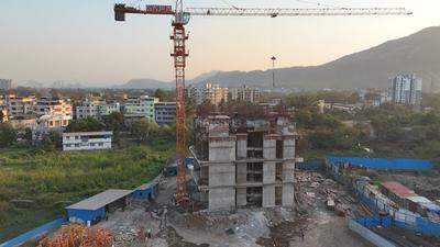 Balcony Image of 700 Sq.ft 1 BHK Apartment / Flat for sale in Shilphata Thane for Rs. 4700000