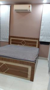 Bedroom Image of 1200 Sq.ft 2 BHK Builder Floor for rent in Malviya Nagar Jaipur for Rs. 52000