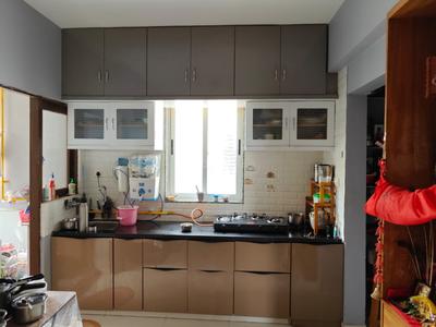 Kitchen Image of 1260 Sq.ft 2 BHK Apartment / Flat for rent in Asthavinayak Brij Orchid, Vavol Gandhinagar for Rs. 25000