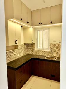 Kitchen Image of 777 Sq.ft 2 BHK Apartment / Flat for rent in Urbanrise Revolution One, Padur Chennai for Rs. 24000