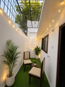 Balcony Image of 1000 Sq.ft 1 BHK Apartment / Flat for rent in Indra Puri Colony Indore for Rs. 15500