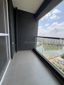 Balcony Image of 1000 Sq.ft 2 BHK Apartment / Flat for rent in Zen Elite, Kharadi Pune for Rs. 38000