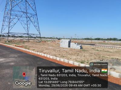 Image of 1200 Sq.ft Residential Plot / Land for sale in Kadambathur, Chennai for Rs. 1200000