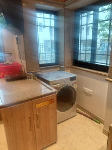 Kitchen Image of 429 Sq.ft 1 BHK Apartment / Flat for rent in Hiland Woods, New Town Kolkata for Rs. 19000