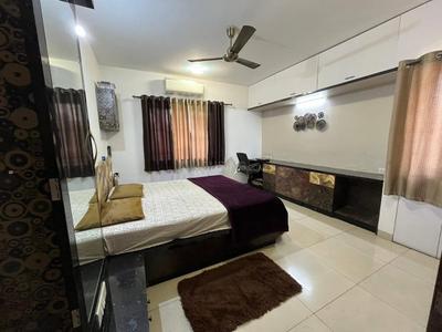 Bedroom Image of 350 Sq.ft 1 RK Studio for rent in Raviraj Fortaleza Apartment, Kalyani Nagar Pune for Rs. 25000