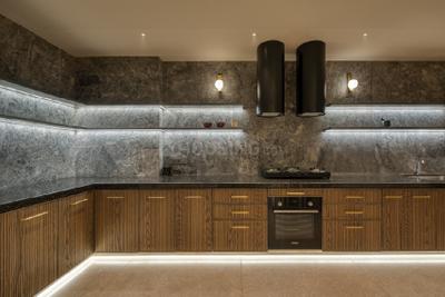 Kitchen Image of 2398 Sq.ft 3 BHK Apartment / Flat for sale in Riviera Prestige, Sarkhej Ahmedabad for Rs. 13500000