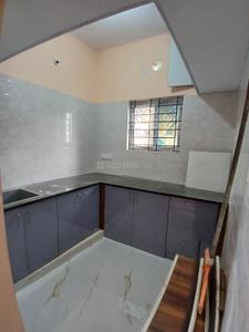 Kitchen Image of 650 Sq.ft 1 BHK Builder Floor for rent in Rayasandra Bengaluru for Rs. 13000